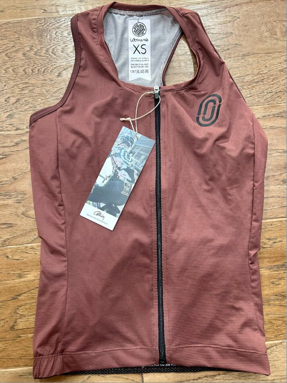 NWT Ostroy Ginger Women's Racerback Jersey XS